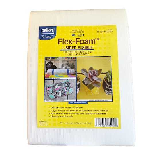 Pellon® Flex-Foam™ 20" x 60" 1-Sided Fusible Stabilizer